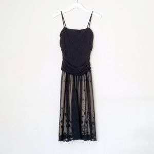 NWT Studio M Black Dress with Lace size XSP